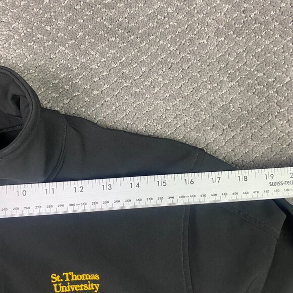 St. Thomas University Education Jacket Womens Small Black Water Repellent CX2 - Picture 13 of 15